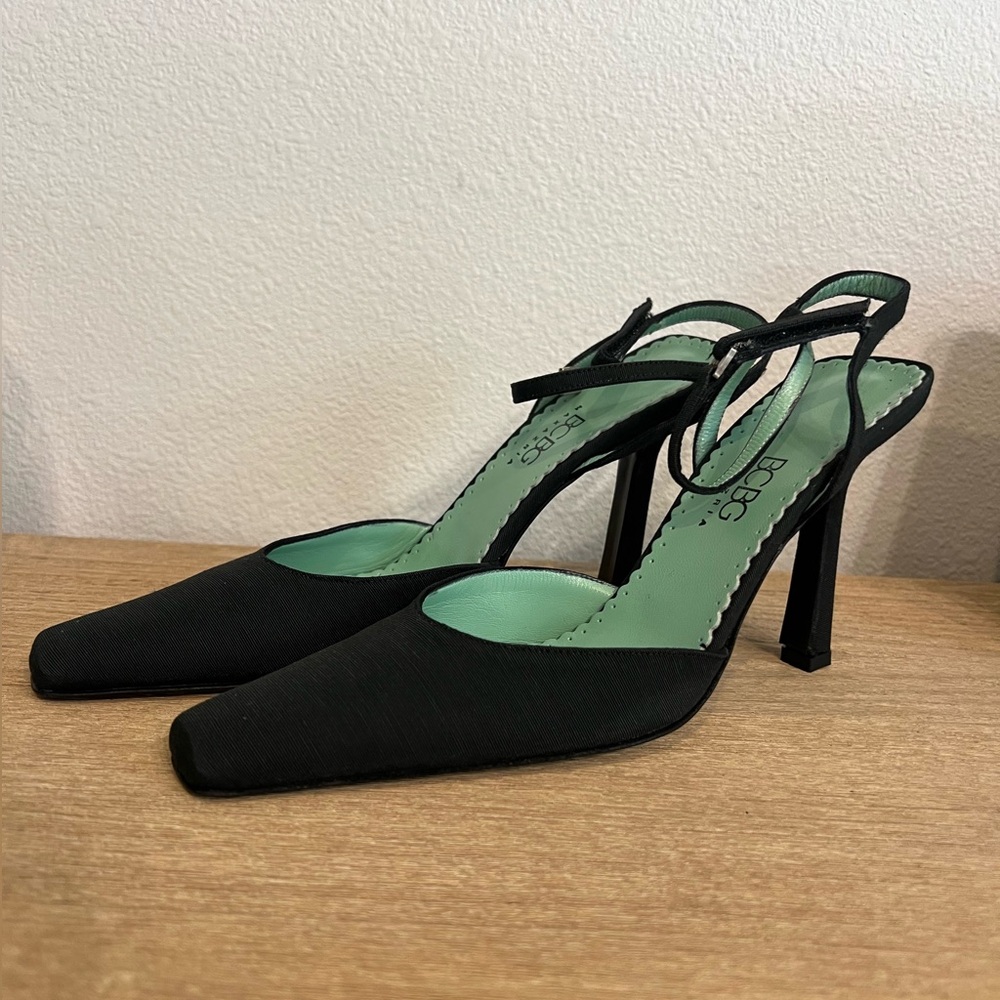 BCBGMaxAzria Black Vintage Heels